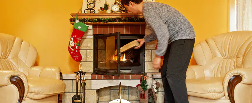 Gas to Wood-Burning Fireplace Conversion Services in Idylwood, Virginia