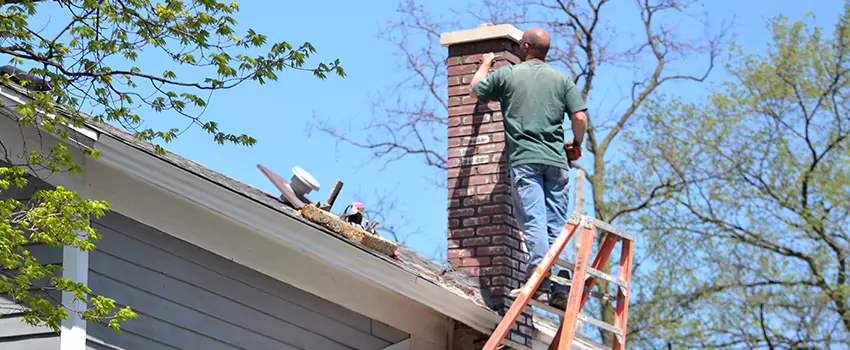 Vinyl and PVC Chimney Flashing Installation in Idylwood, VA