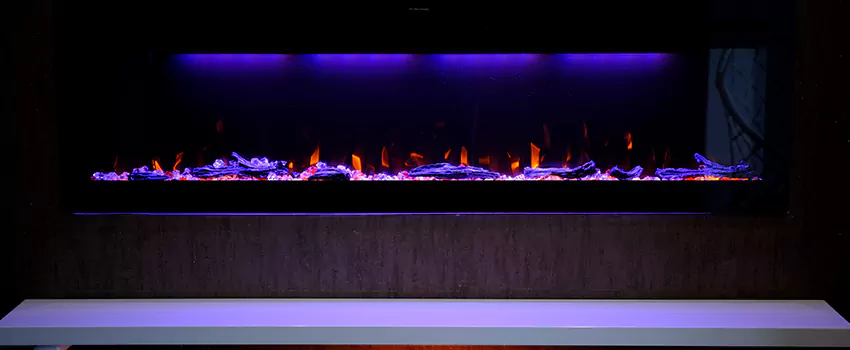 Dynamic Flame Color Fireplace Installation in Idylwood, VA