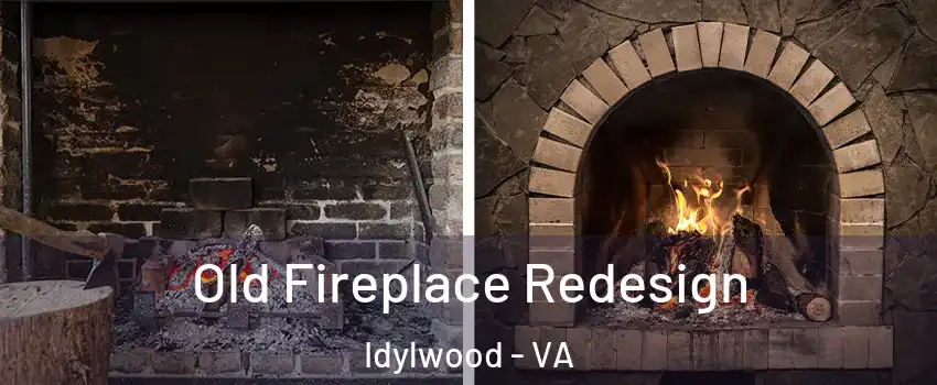  Old Fireplace Redesign Idylwood - VA